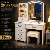 STOL ZA ŠMINKANJE "ELISSE"
