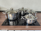 8-DIELNI SET LONACA