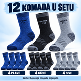 WORK FIT TERMO ČARAPE – 12 KOMADA