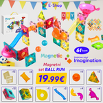 61-DIJELNI SET MAGNETNIH PLOČICA-BALL RUN