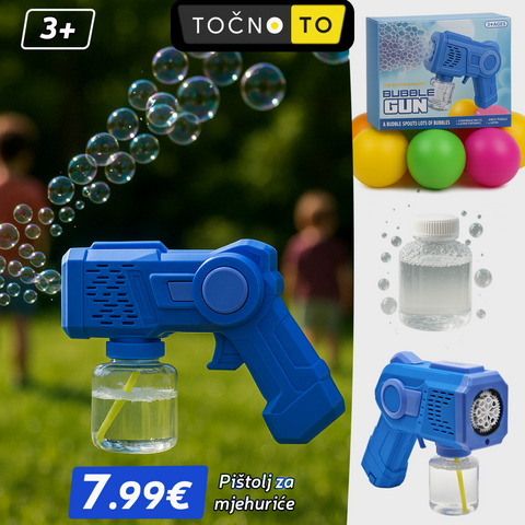 PIŠTOLJ ZA MJEHURIĆE