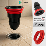 SILIKONSKI ČEP ZA ODVOD- 3 KOM